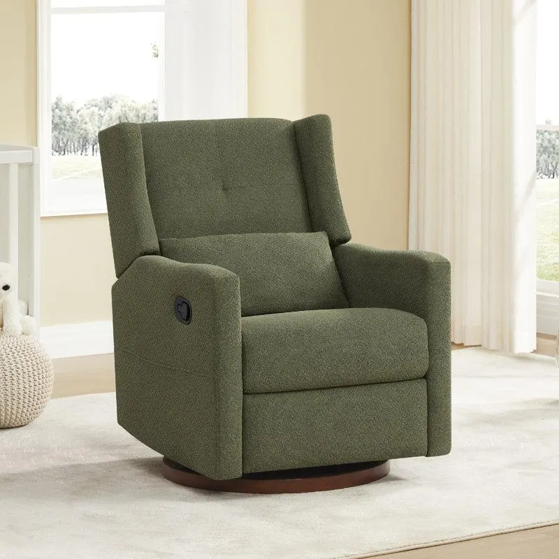 Drenna Upholstered Swivel Glider Recliner