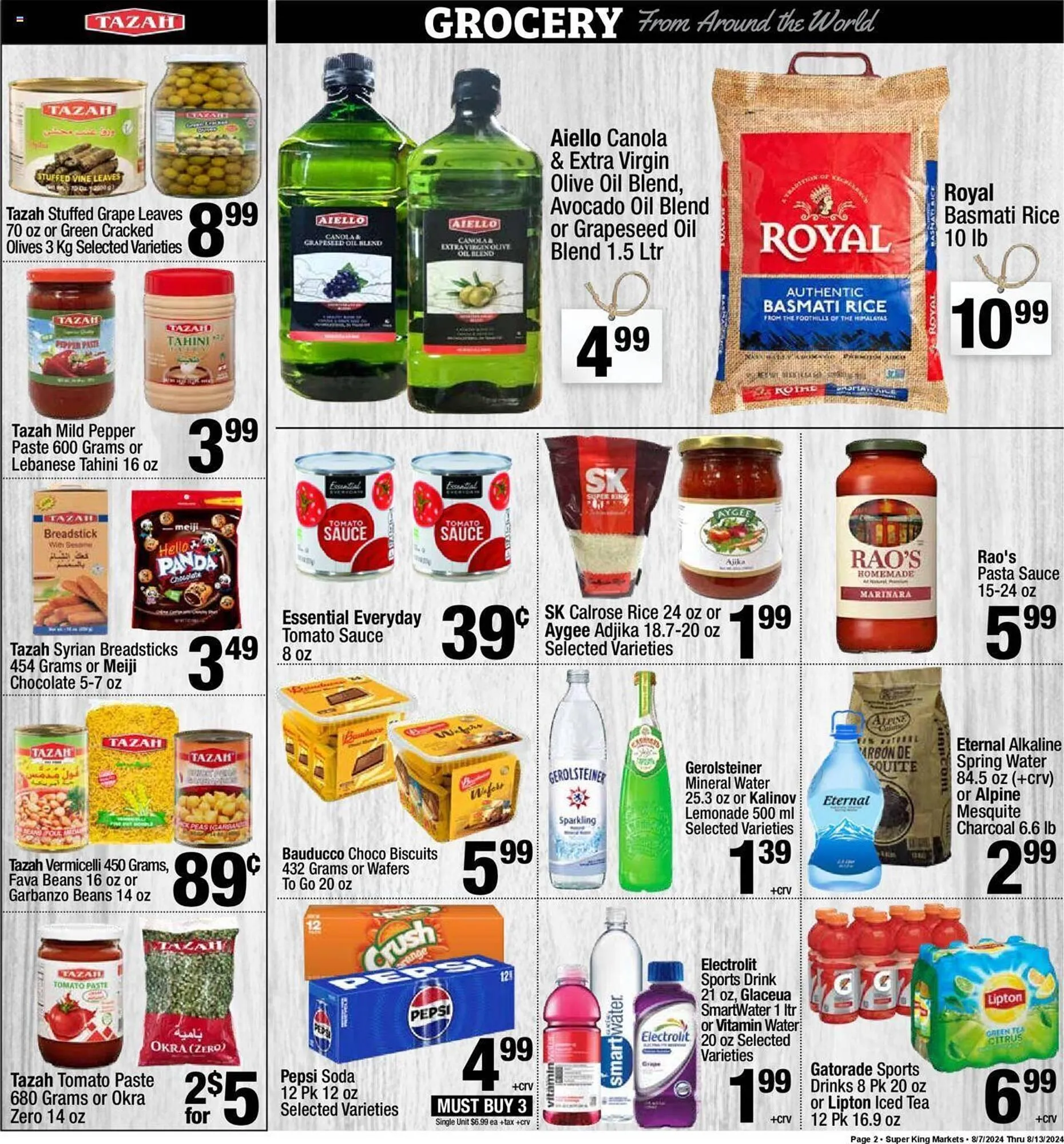 Weekly ad Super King Markets Weekly Ad from August 7 to August 13 2024 - Page 2