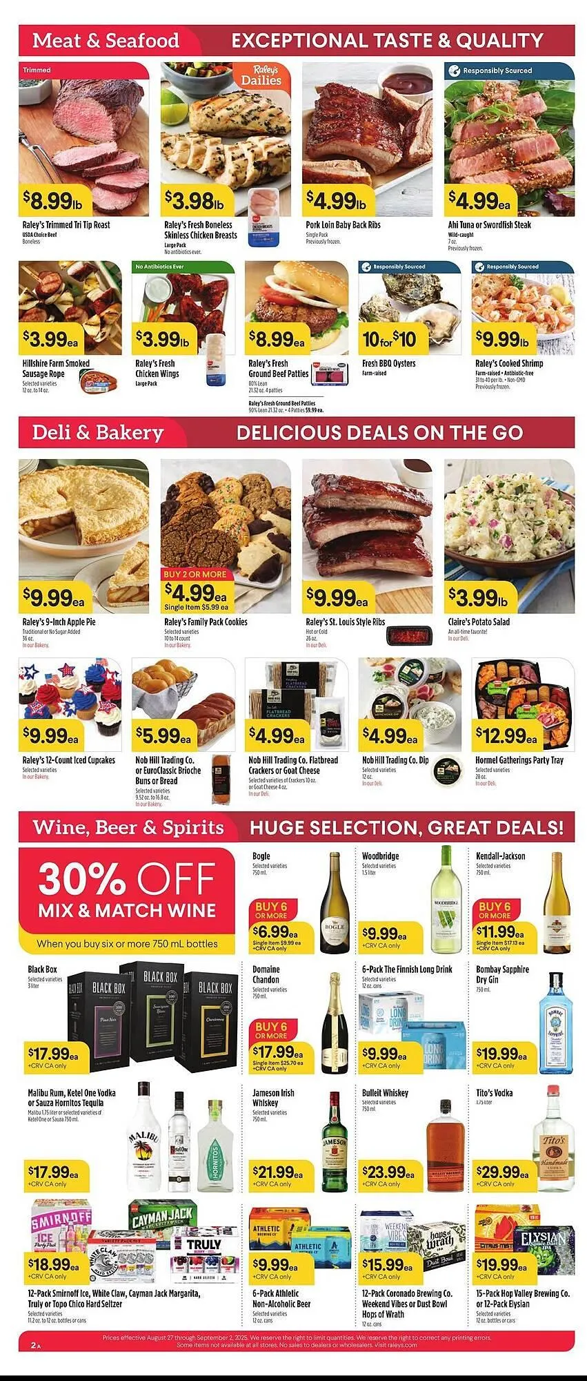 Weekly ad Nob Hill Weekly Ad from August 27 to September 2 2025 - Page 2