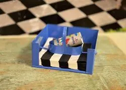 Sky Blue Salt and Pepper Napkin Holder