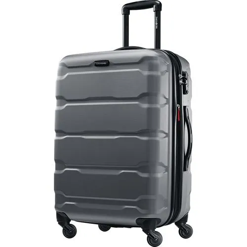 Samsonite Omni Hardside Luggage 24" Spinner, Charcoal (68309-1174) - Open Box