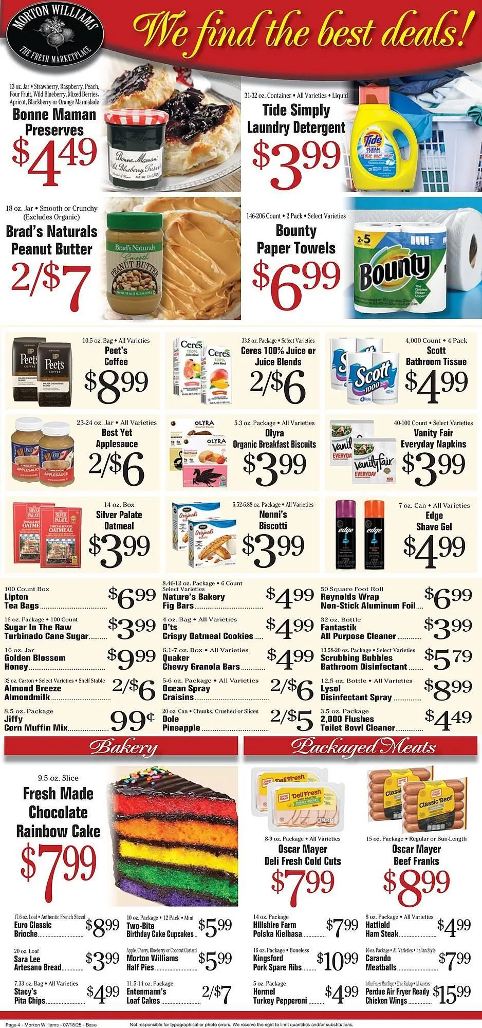 Weekly ad Morton Williams Weekly Ad from July 18 to July 24 2025 - Page 4