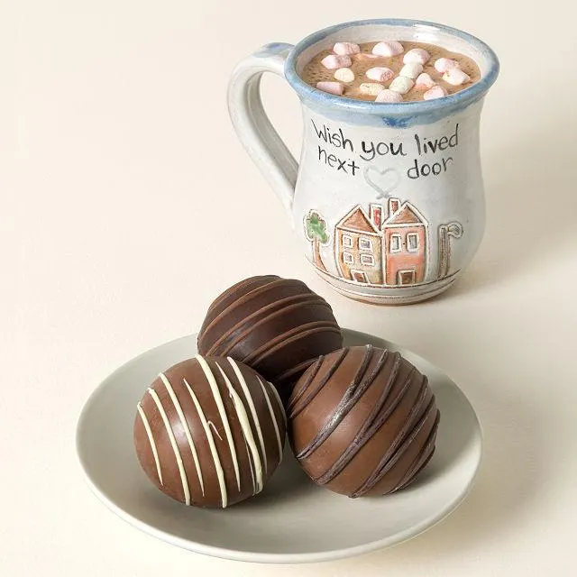 Boozy Flavored Hot Chocolate Bombs
