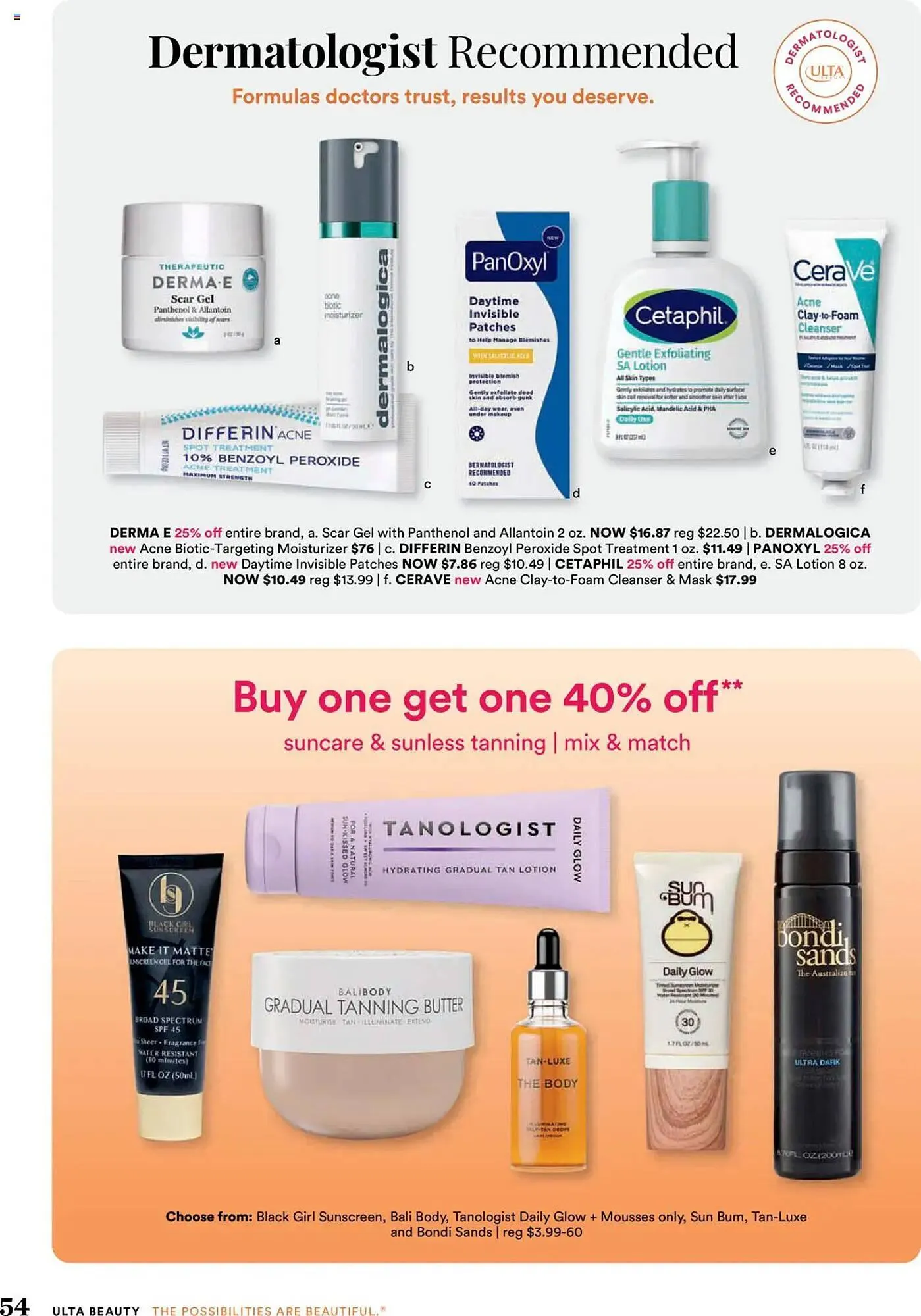 Weekly ad Ulta Beauty Weekly Ad from August 3 to August 23 2025 - Page 54