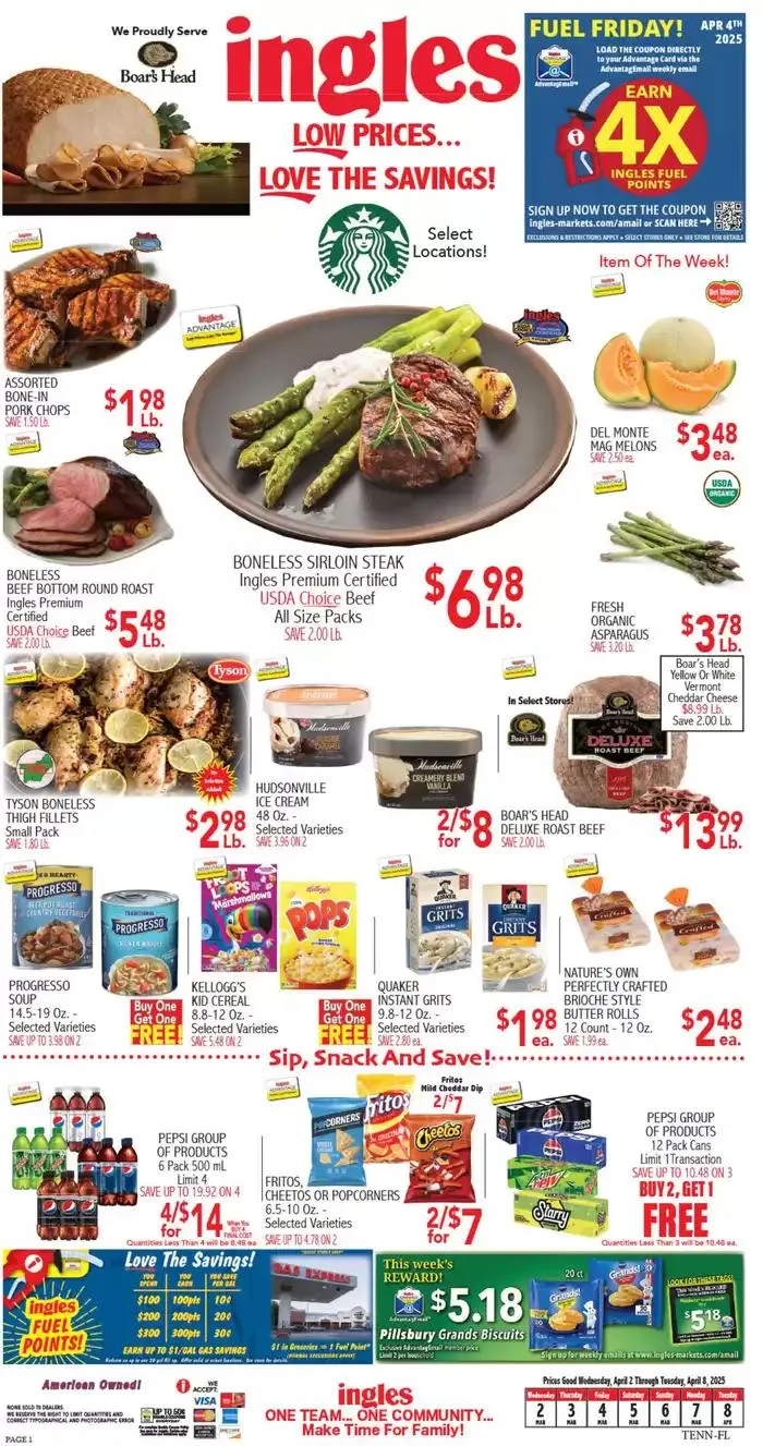 Weekly ad Current special promotions from April 2 to April 8 2025 - Page 1