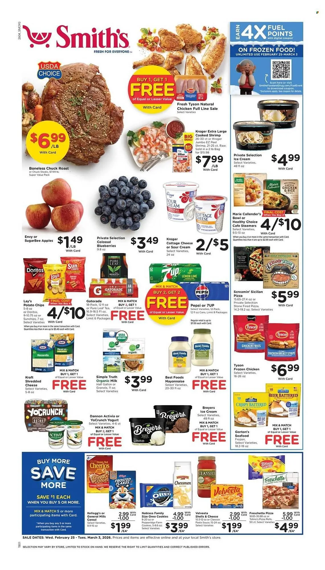 Weekly ad Smith's weekly ad from February 25 to March 3 2026 - Page 1