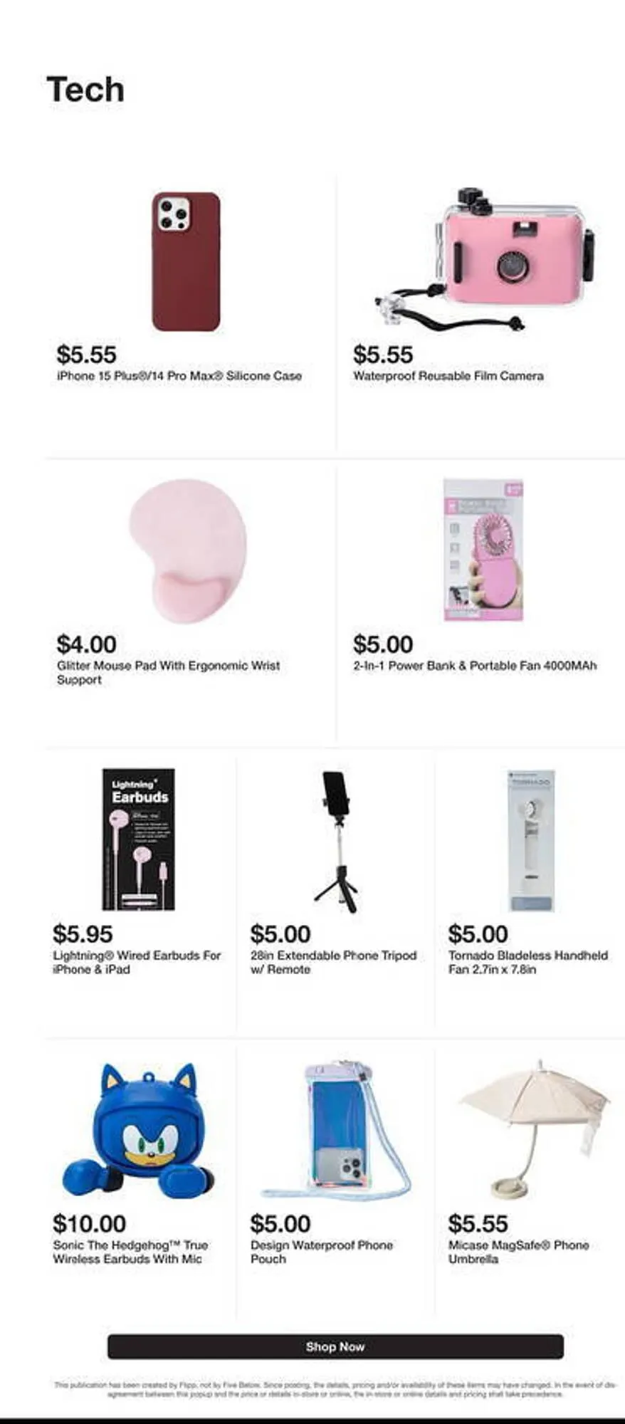 Weekly ad Five Below Weekly Ad from May 13 to May 19 2025 - Page 12