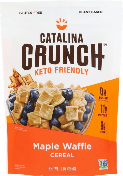 Cereal Maple Waffle Keto