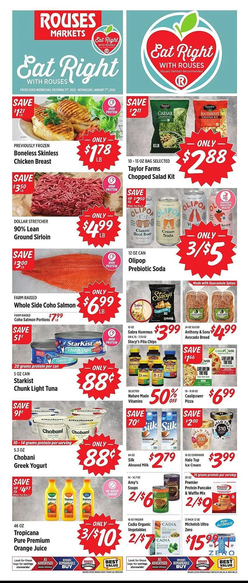 Weekly ad Rouses weekly ad from December 31 to January 7 2026 - Page 1