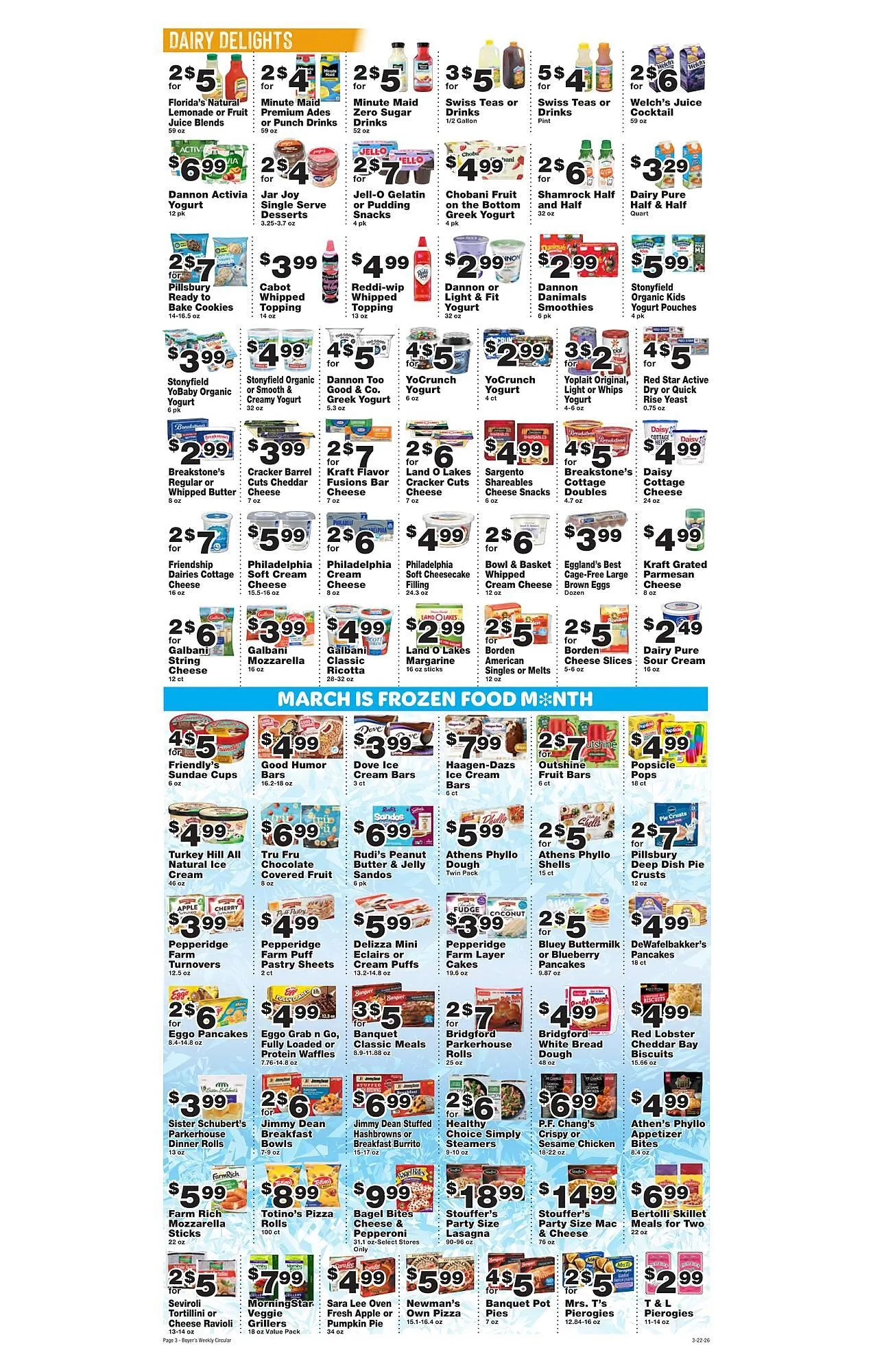 Weekly ad Boyer's Food Markets weekly ad from March 22 to March 28 2026 - Page 3