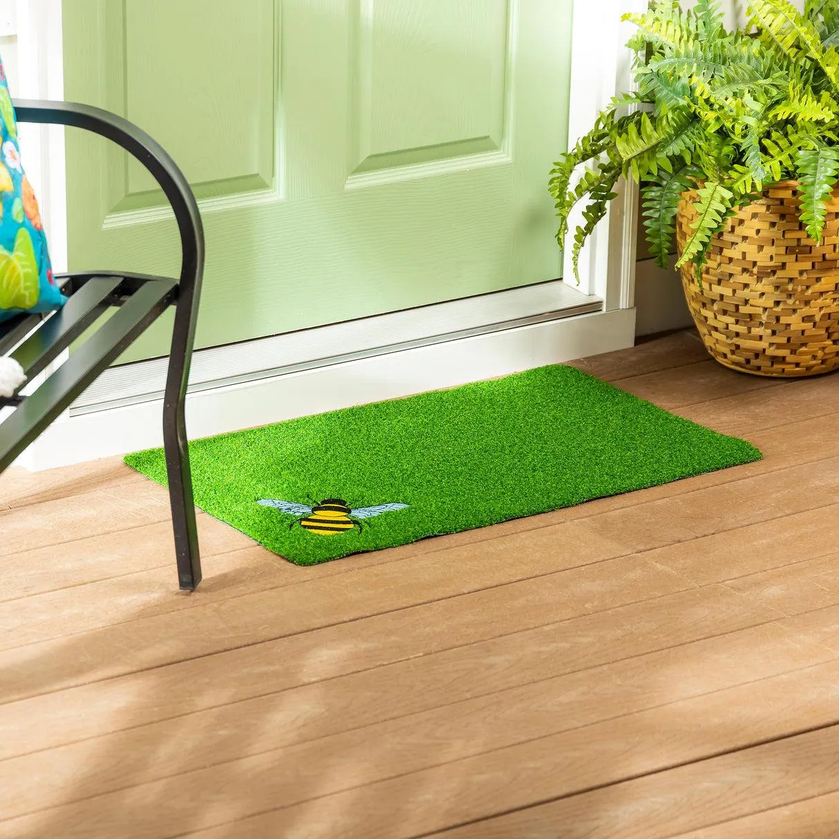 Bumblebee Grass Doormat