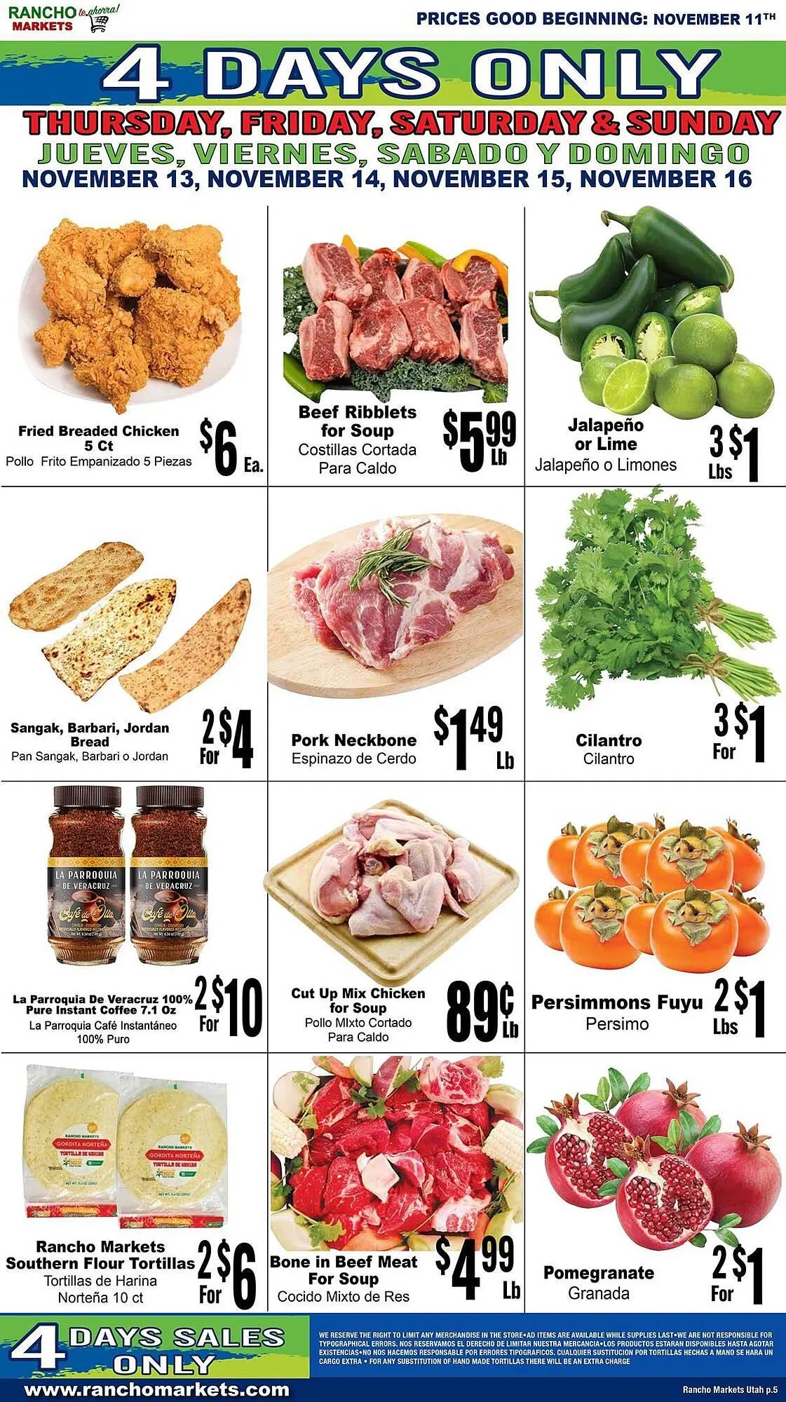 Weekly ad Rancho Markets weekly ad from November 11 to November 17 2025 - Page 5