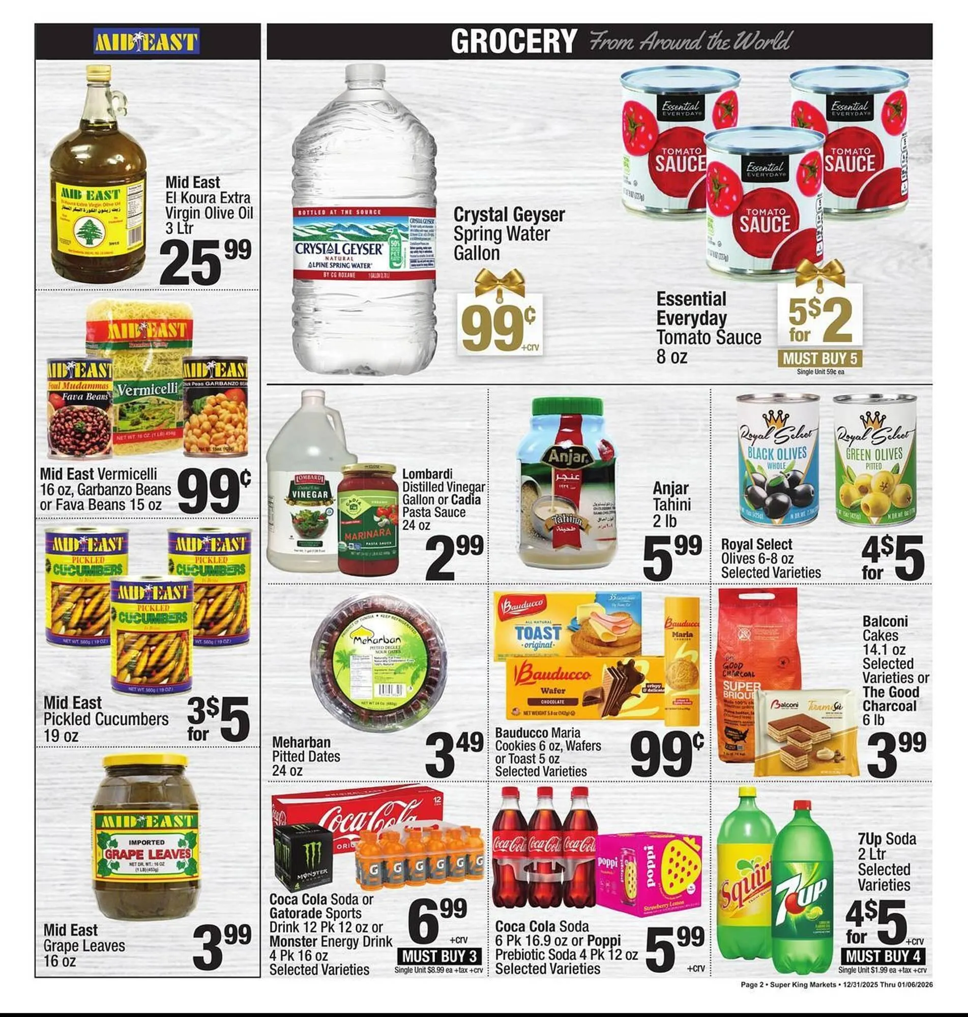 Weekly ad Super King Markets weekly ad from December 31 to January 6 2026 - Page 2