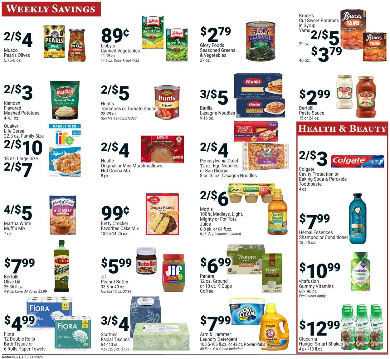 Weekly ad Redner’s Warehouse Market Current weekly ad from December 11 to December 17 2025 - Page 2
