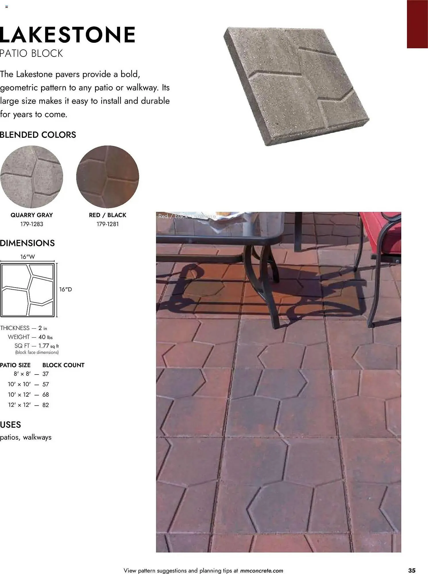 Weekly promotion Menards weekly ad spanning from April 2 to January 1 2027 - Page 35 for Catalogue 365