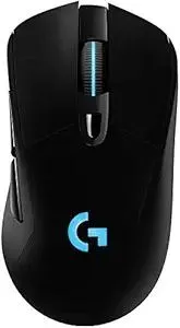 Logitech G703 Hero w/16K Sensor Lightspeed Wireless Gaming Mouse - Black (Renewed)