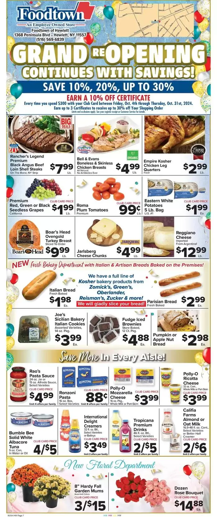 Weekly ad Our best bargains from October 4 to October 10 2024 - Page 1