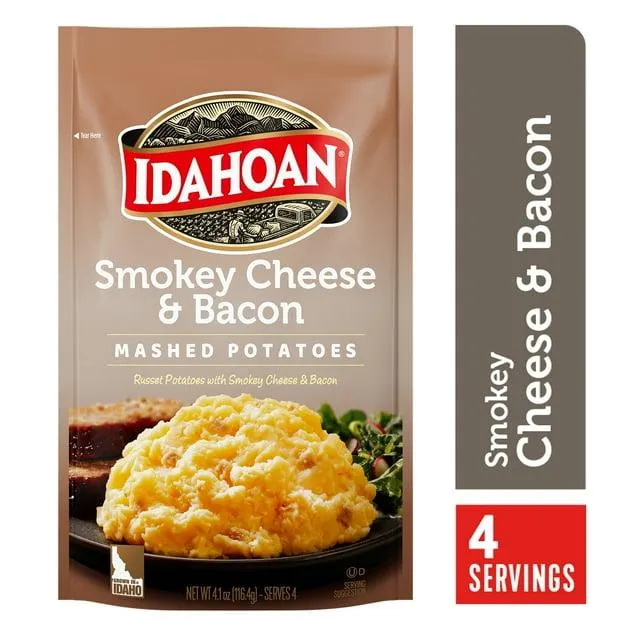 Idahoan® Smokey Cheese & Bacon Mashed Potatoes , 4 oz