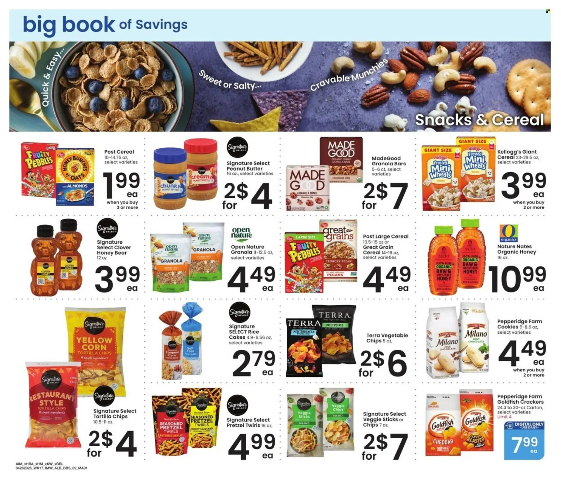 Weekly promotion Albertsons weekly ad spanning from April 28 to May 25 2026 - Page 9 for Catalogue 365