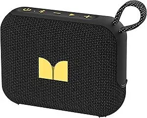 Monster Cube 1 Portable Bluetooth Speaker, IPX7 Waterproof, Bluetooth 6.0, 20H Playtime, Powerful Stereo Sound, Speaker for Home, Outdoors and Travel, Black