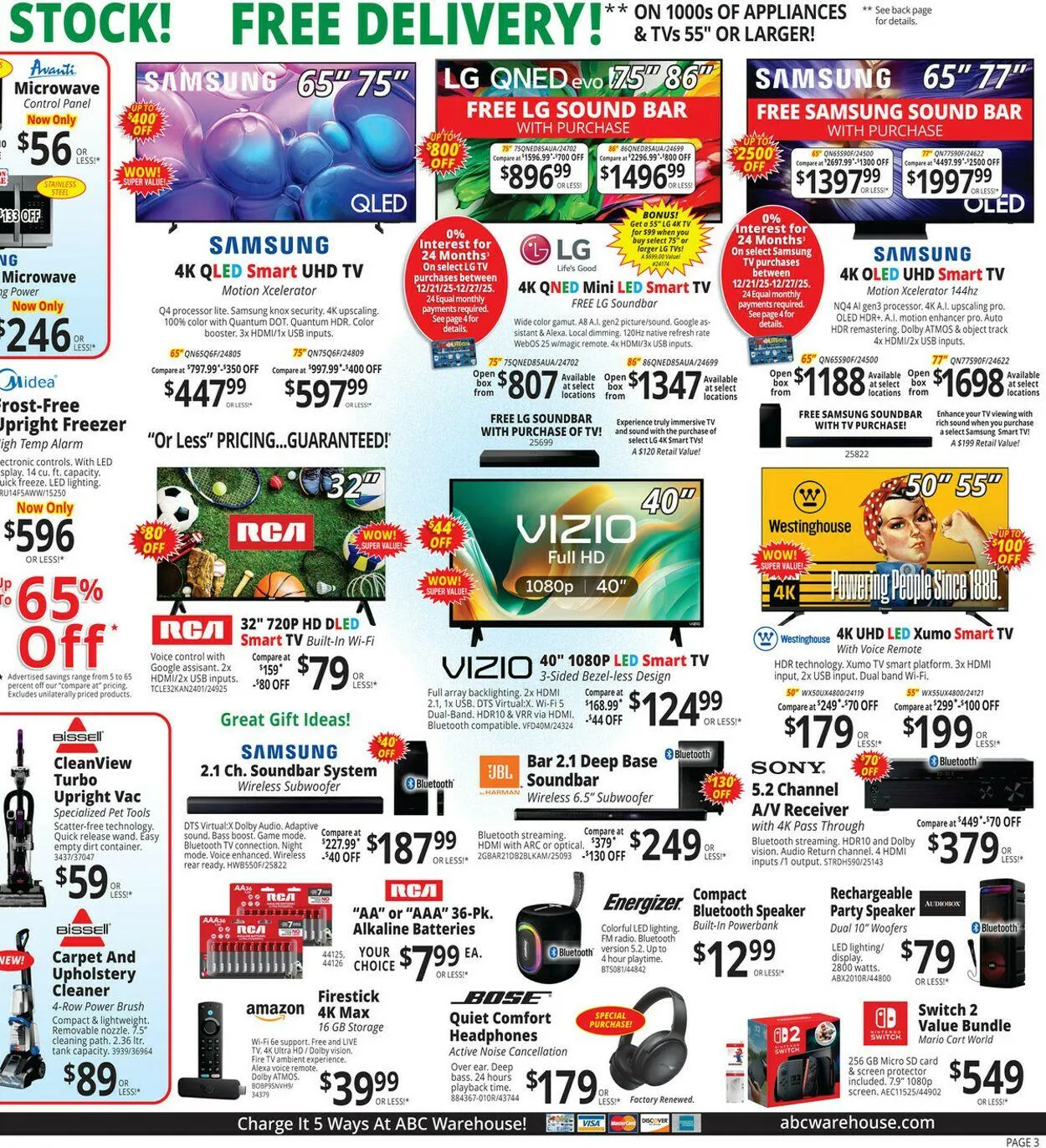 Weekly ad ABC Warehouse Current weekly ad from December 21 to December 27 2025 - Page 3