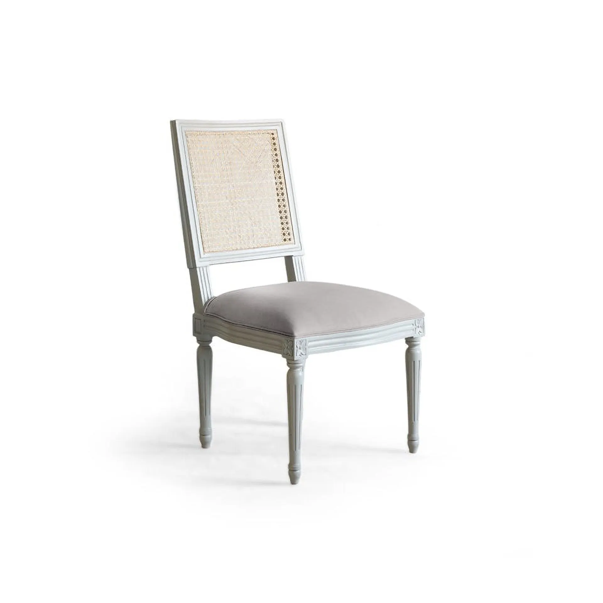 Gustavian Cane Back Side Chair - Set of 2