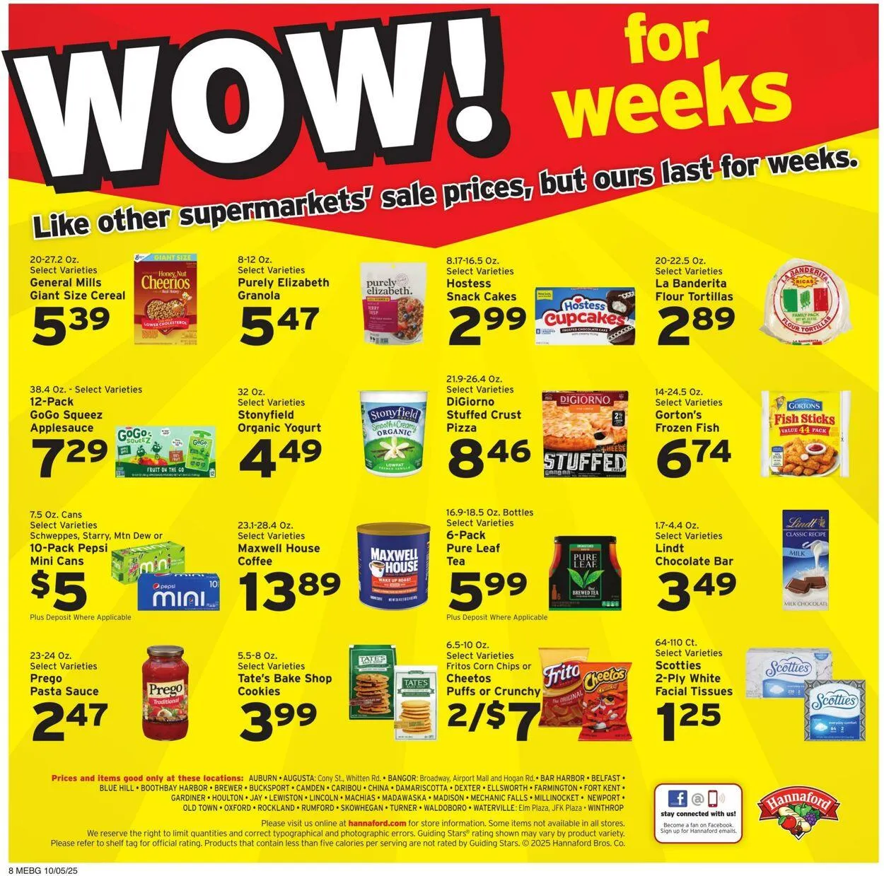 Weekly ad Hannaford Current weekly ad from October 5 to October 11 2025 - Page 8