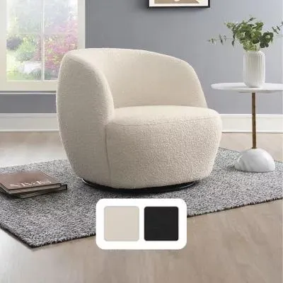 Blair Boucle Swivel Chair