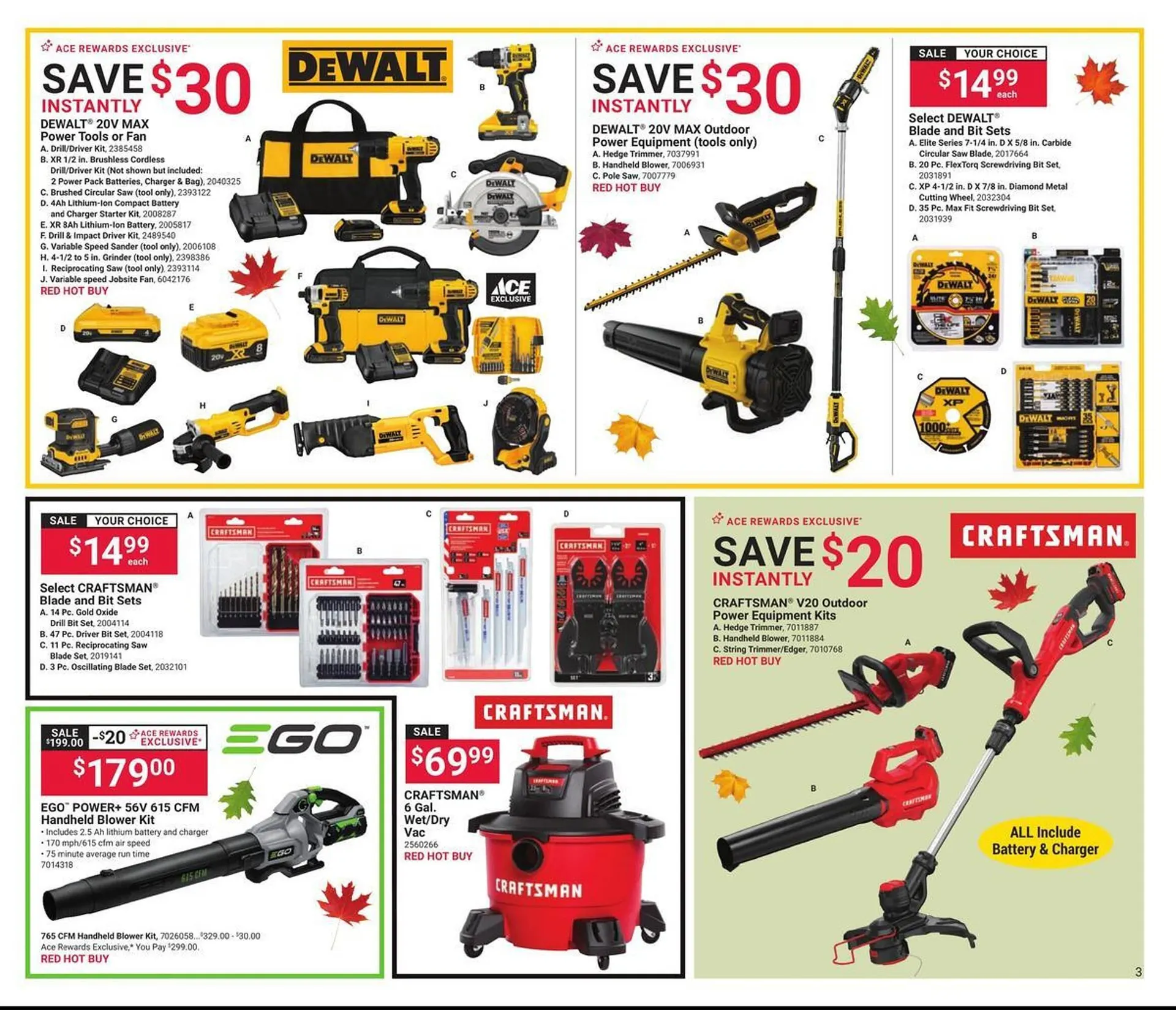Weekly ad Ace Hardware flyer from October 1 to October 31 2025 - Page 3