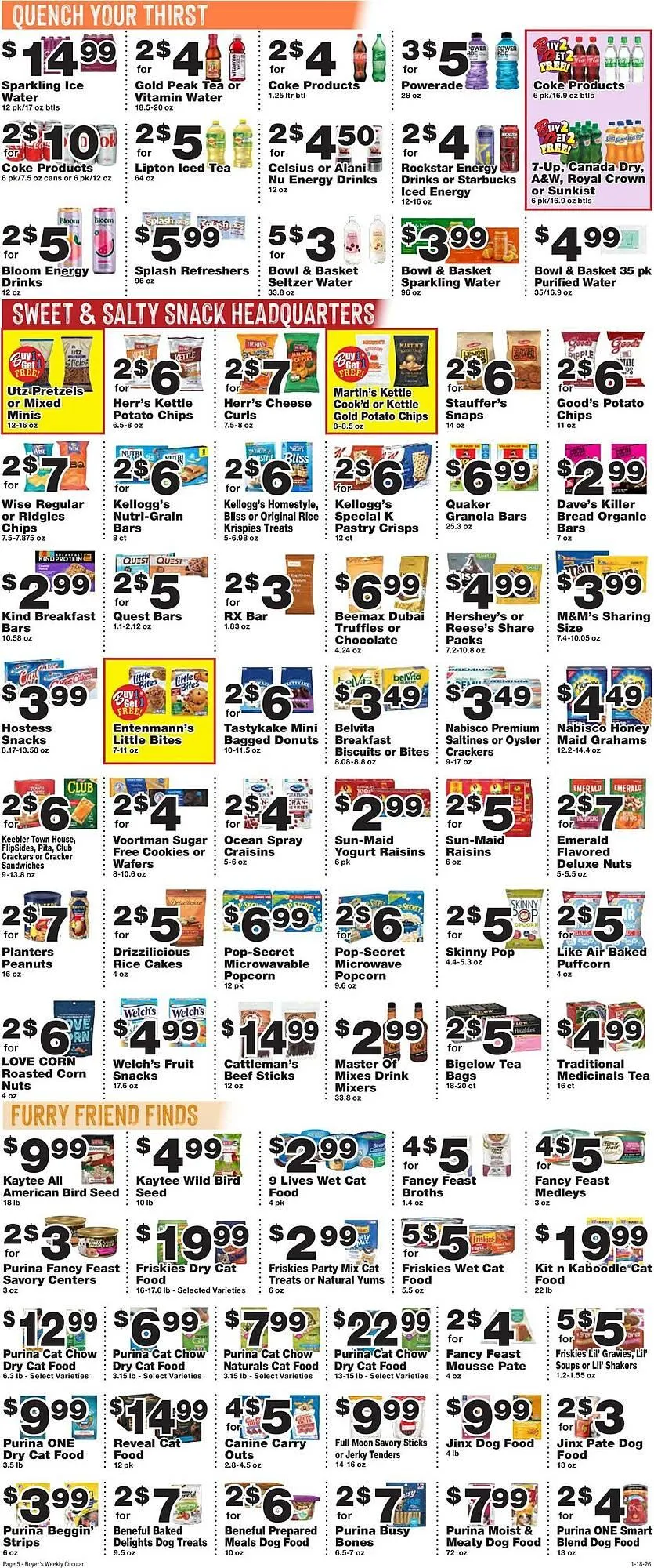 Weekly ad Boyer's Food Markets weekly ad from January 18 to January 24 2026 - Page 5