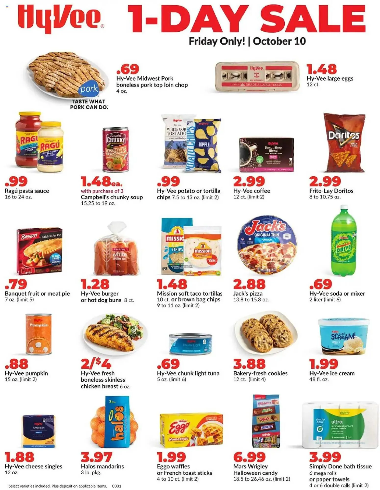 Weekly ad Hy-Vee weekly ad from October 10 to October 10 2025 - Page 1