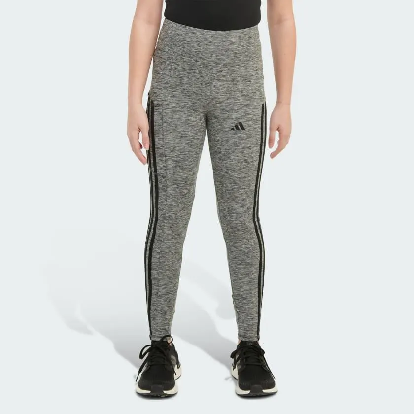 adidas 3-Stripes Mélange Cellphone Pocket Leggings