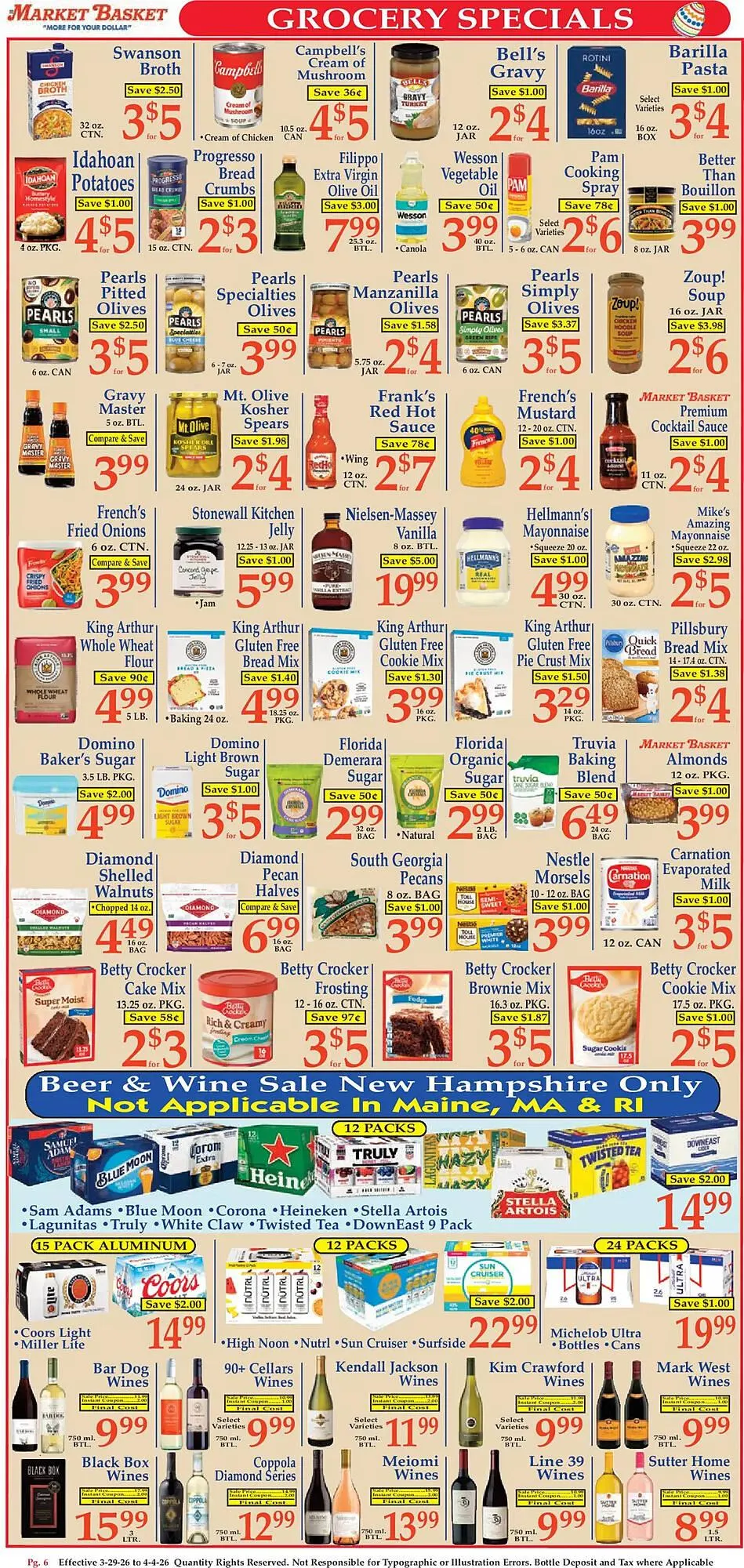 Weekly ad Market Basket weekly ad from March 29 to April 4 2026 - Page 6