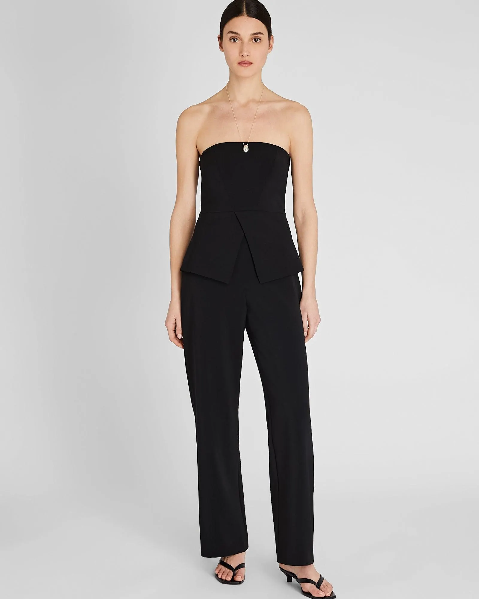 Strapless Bustier Jumpsuit
