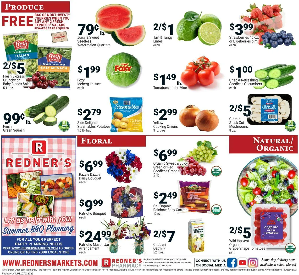 Catálogo de Redner’s Warehouse Market Current weekly ad 3 de julio al 9 de julio 2025 - Página 8