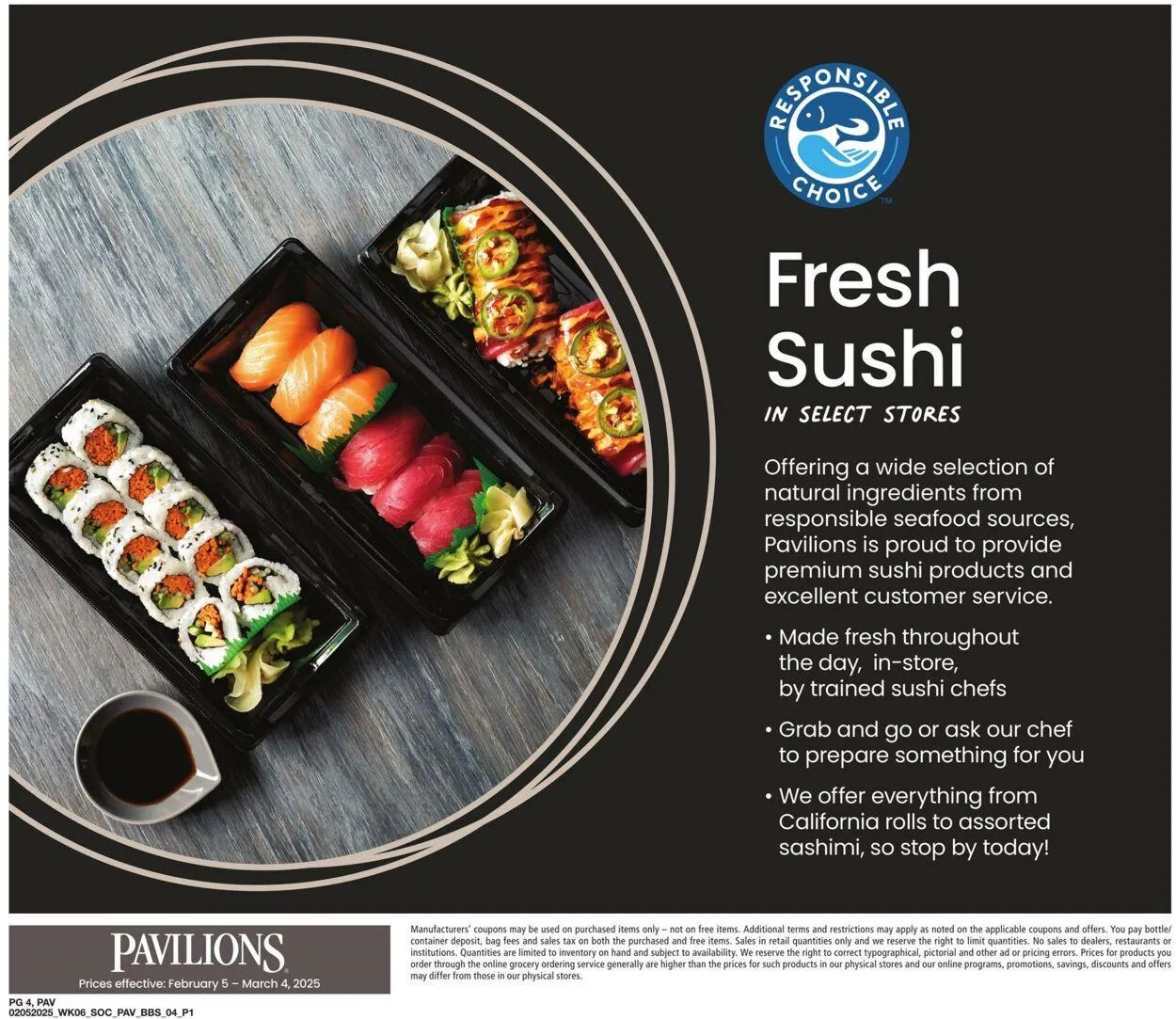 Weekly ad Pavilions from February 5 to March 4 2025 - Page 4