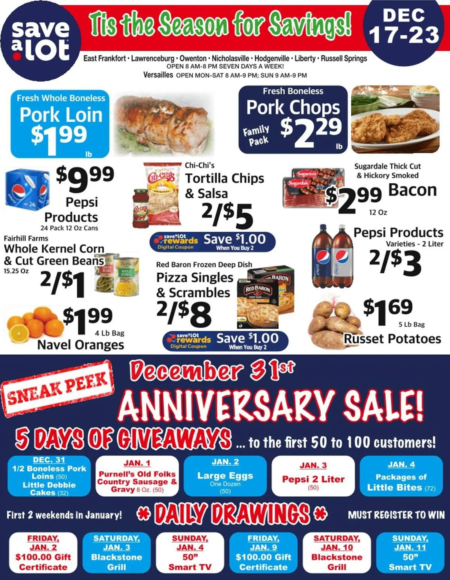 Weekly ad Save a Lot weekly ad from December 17 to December 23 2025 - Page 1