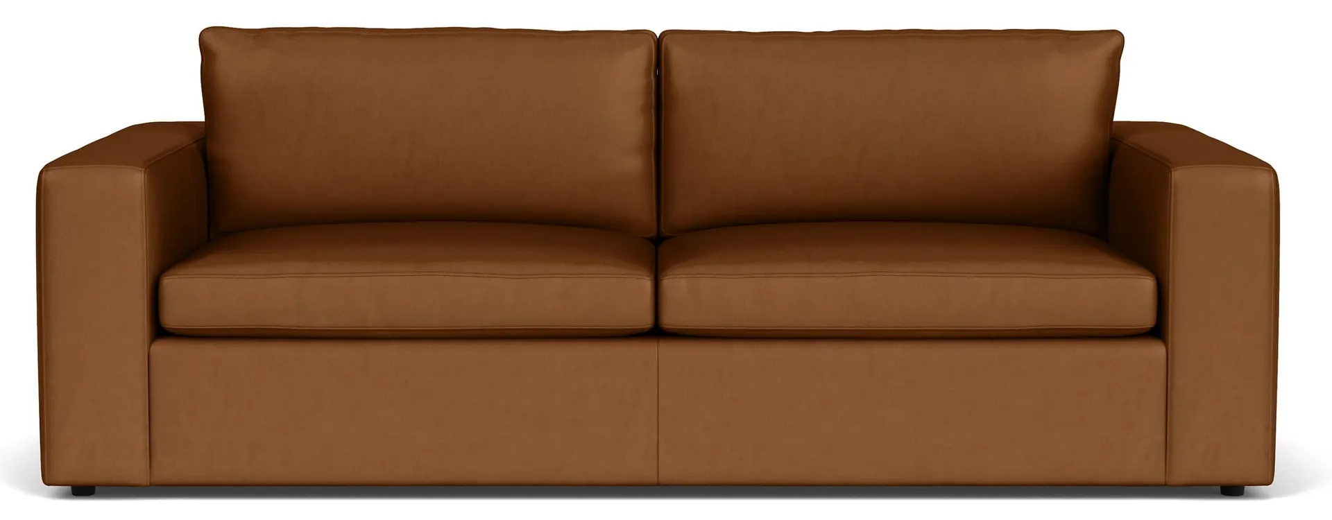 Baylor 98" Sofa in Pesaro Cognac Leather
