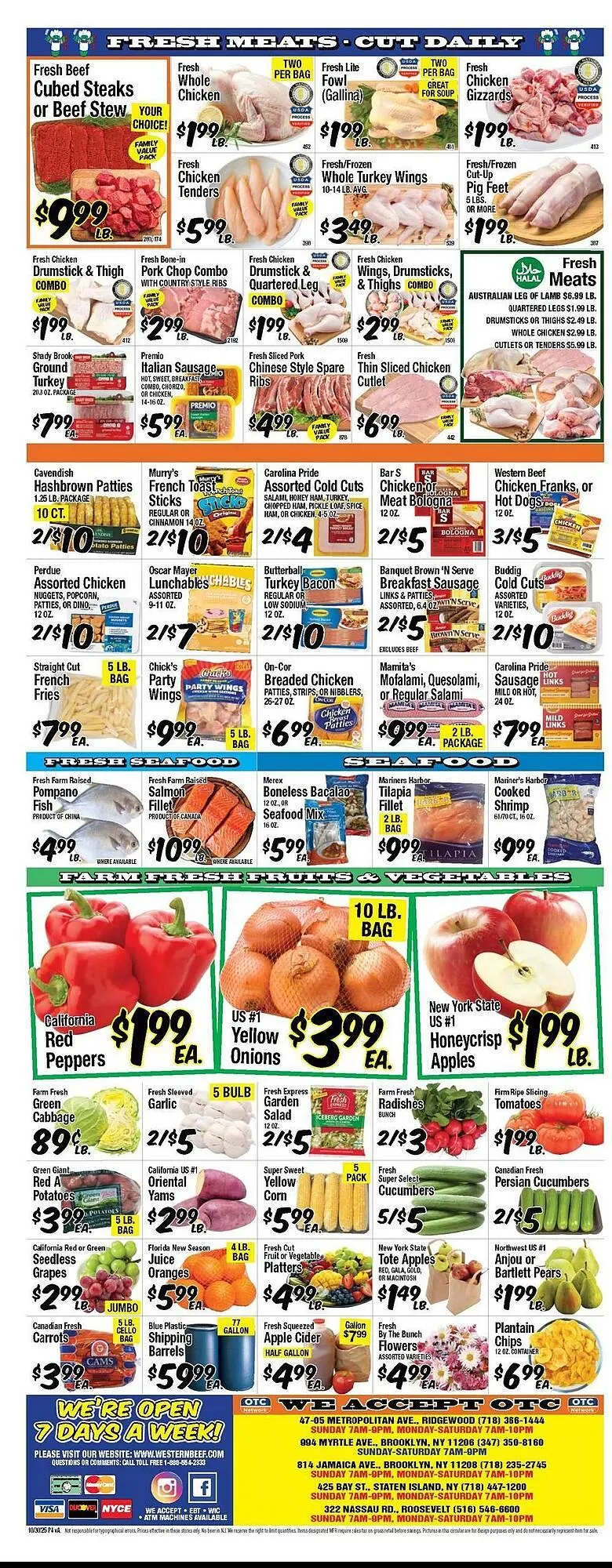 Weekly ad Western Beef circular from October 30 to November 5 2025 - Page 4