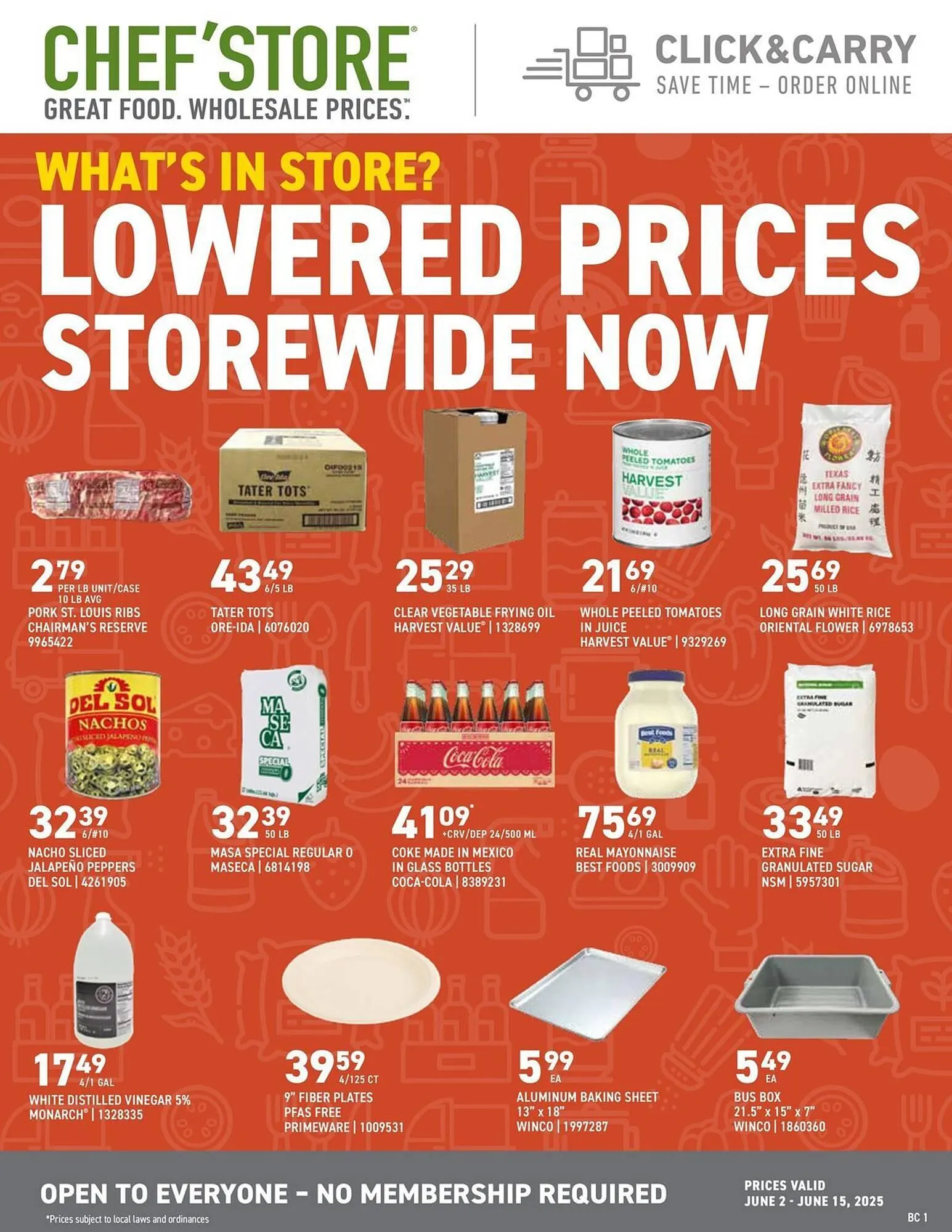 US Foods Chefs Store Weekly Ad - 1