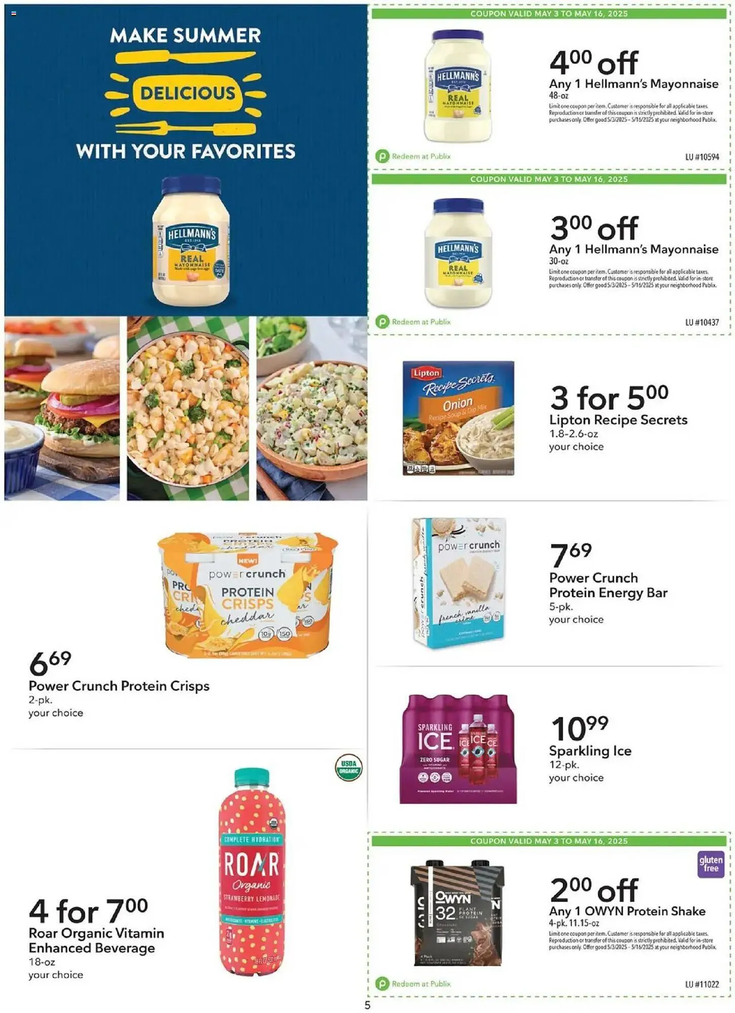 Weekly ad Publix Weekly Ad from May 3 to May 16 2025 - Page 5