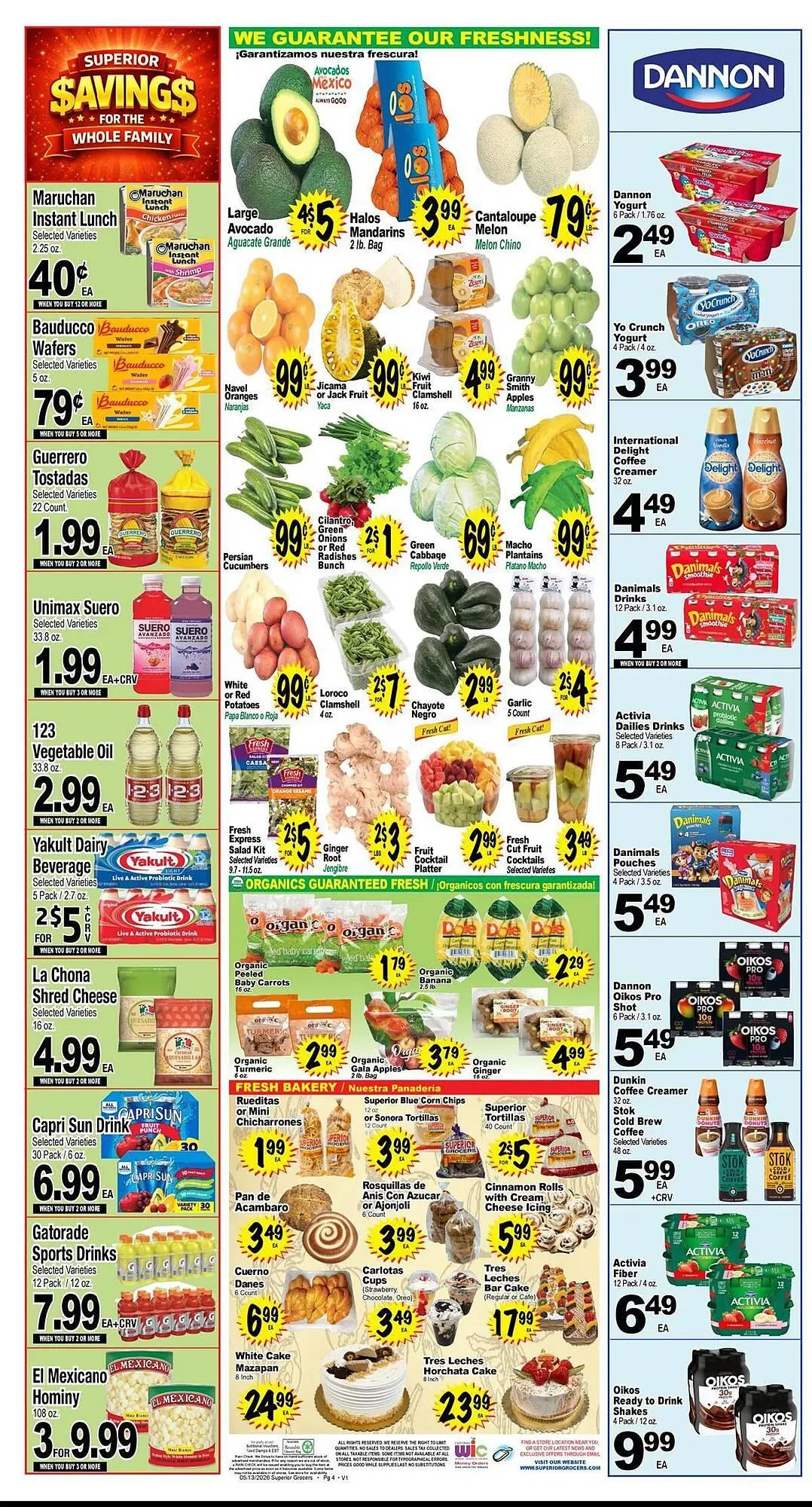 Weekly ad Superior Grocers weekly ad from May 13 to May 19 2026 - Page 4