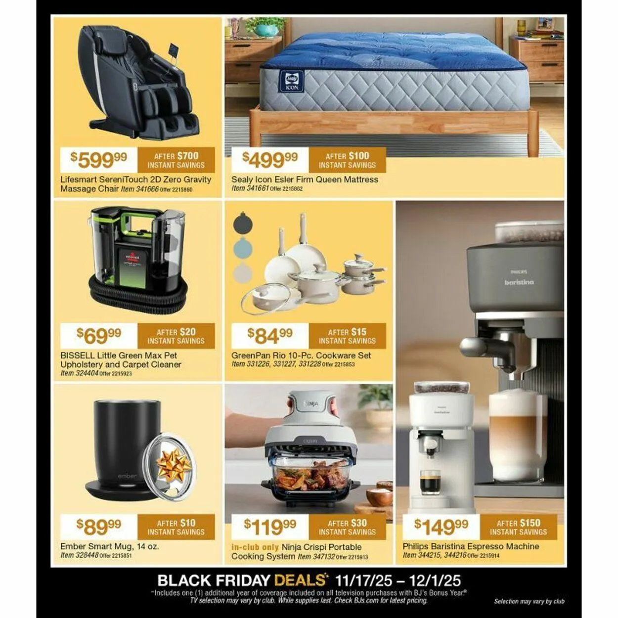 Weekly promotion BJ's spanning from November 20 to December 4 2025 - Page 46 for Catalogue 365