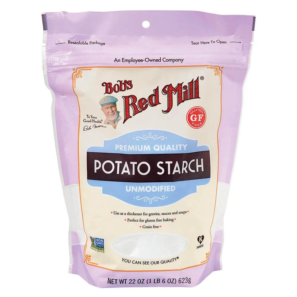 Bob’s Red Mill Premium Quality Unmodified Potato Starch, 22 oz