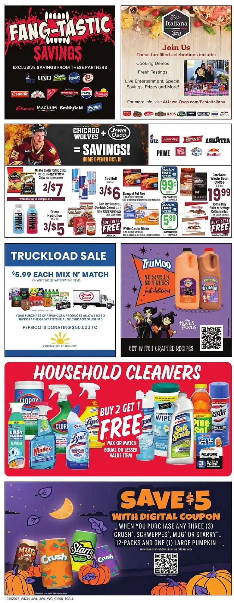 Weekly promotion Jewel-Osco weekly ad spanning from October 15 to October 21 2025 - Page 8 for Catalogue 365
