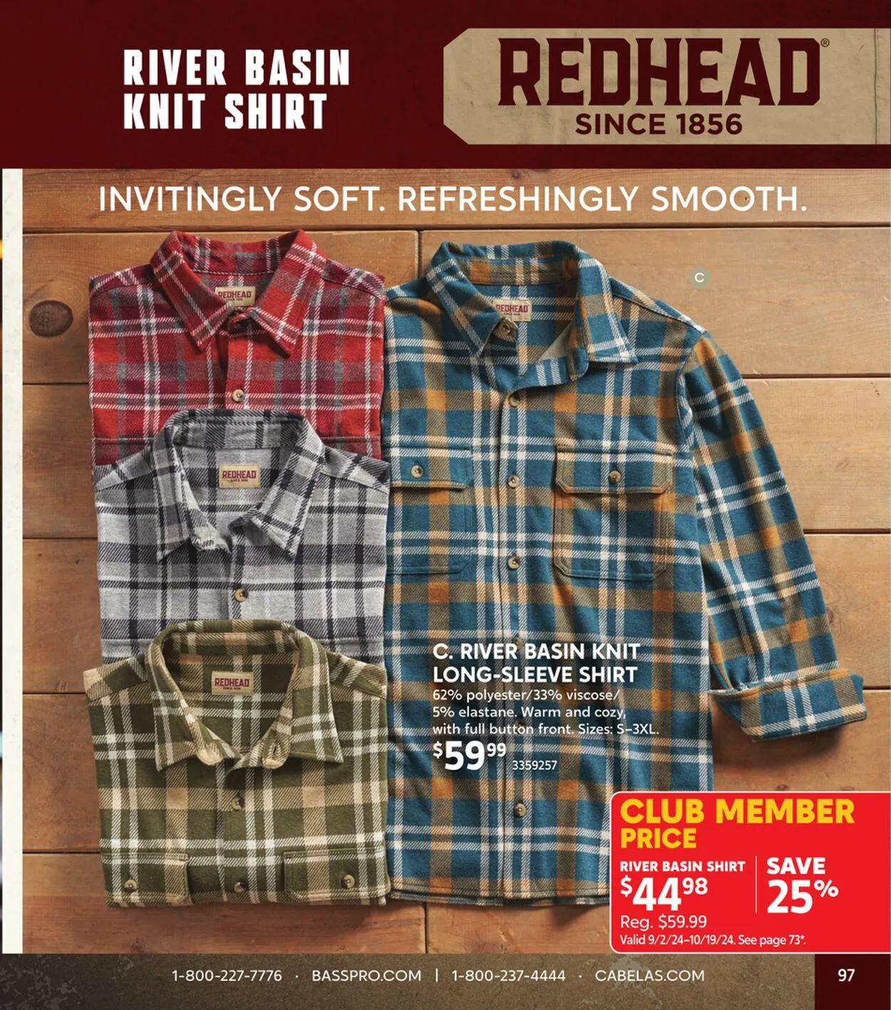 Weekly ad Bass Pro Current weekly ad from September 11 to September 25 2024 - Page 169