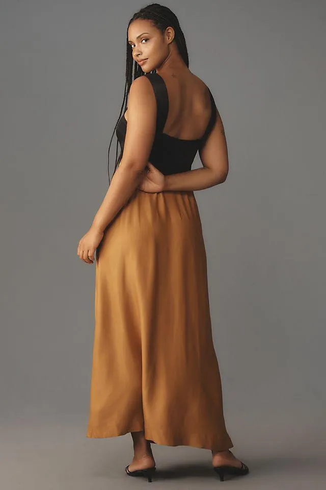 The Jocelyn Sleeveless Slip Midi Dress