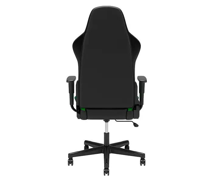 Green & Black Leather Gaming Chair