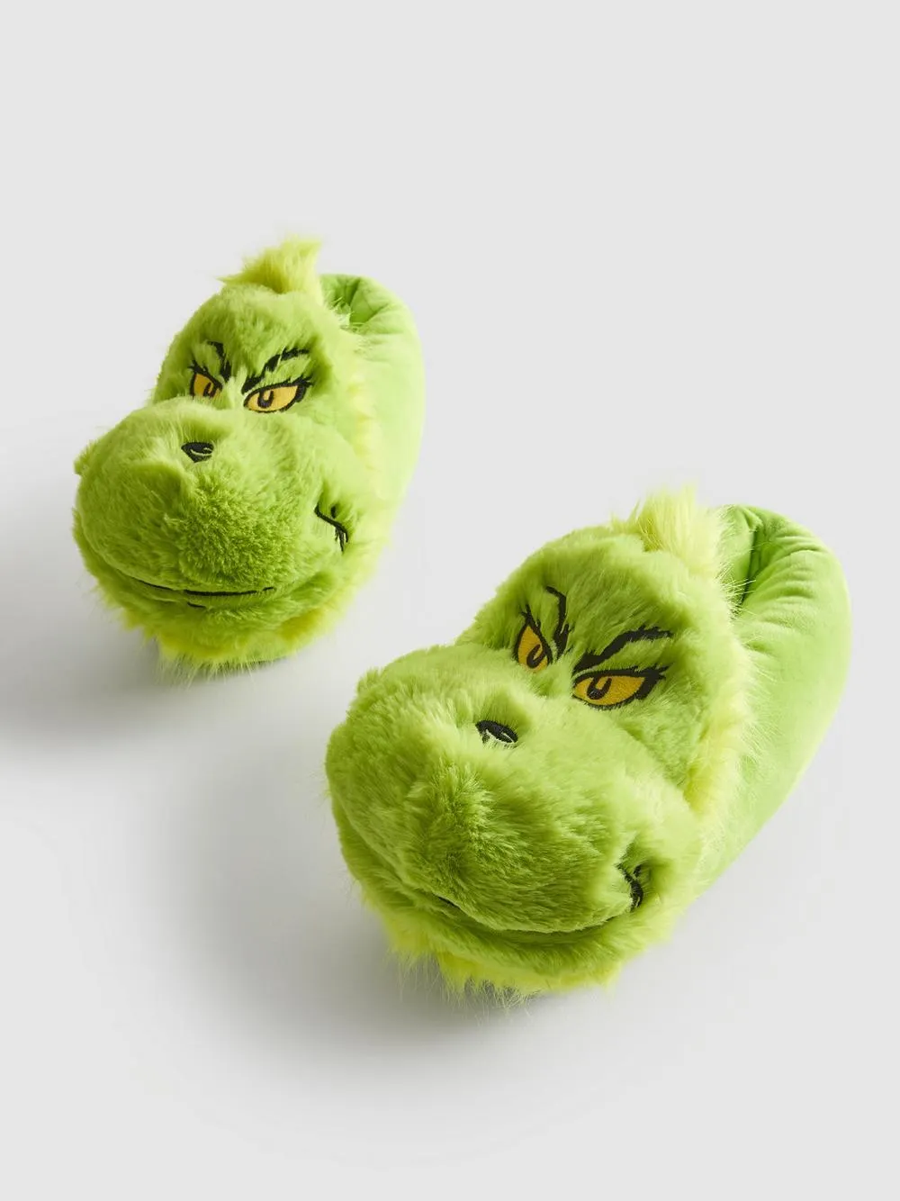 Men's The Grinch Family Christmas Slippers