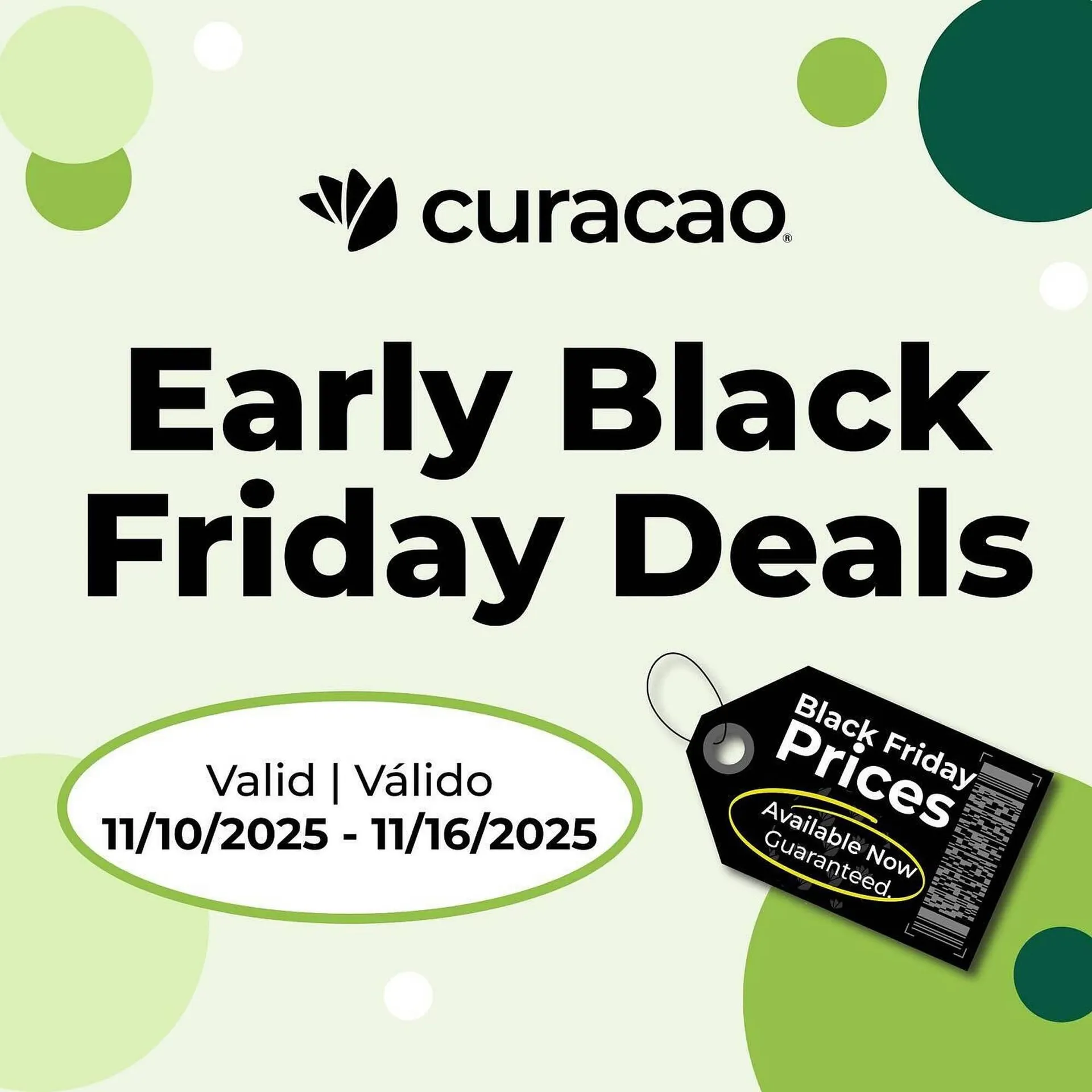 Weekly ad Curacao catalog from November 10 to November 16 2025 - Page 1